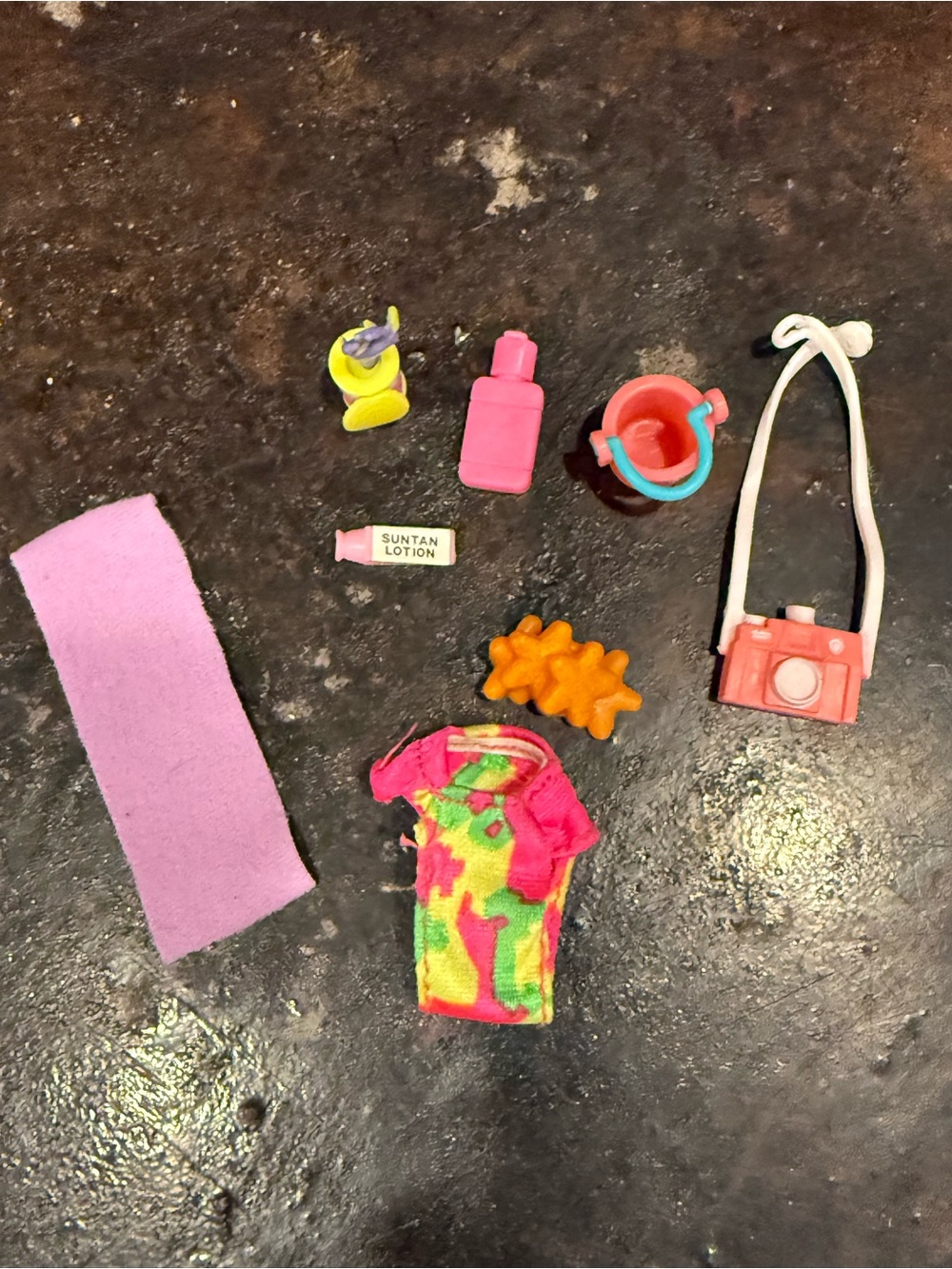 Barbie beach accessories